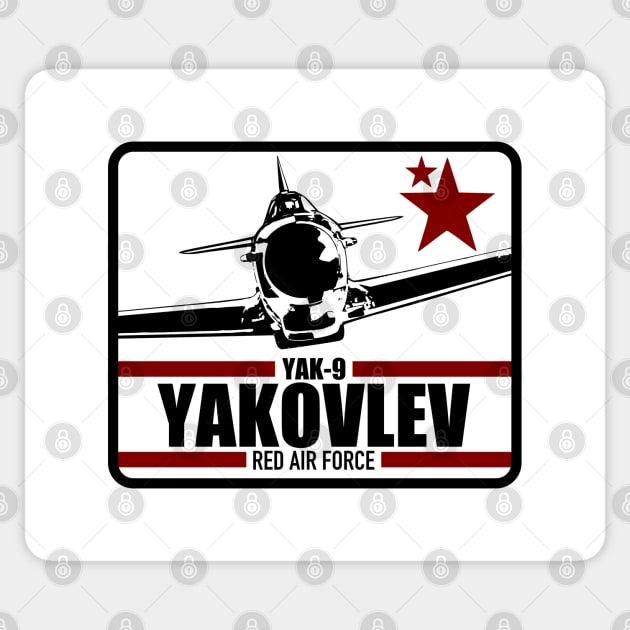 Yakovlev Yak-9 Sticker by TCP